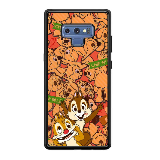 Chip N Dale Face of The Day Samsung Galaxy Note 9 Case-Oxvistore