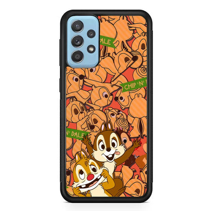 Chip N Dale Face of The Day Samsung Galaxy A52 Case-Oxvistore