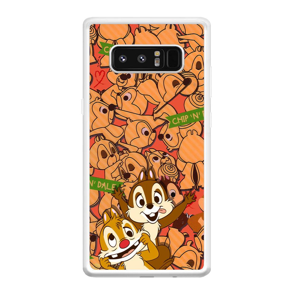 Chip N Dale Face of The Day Samsung Galaxy Note 8 Case-Oxvistore