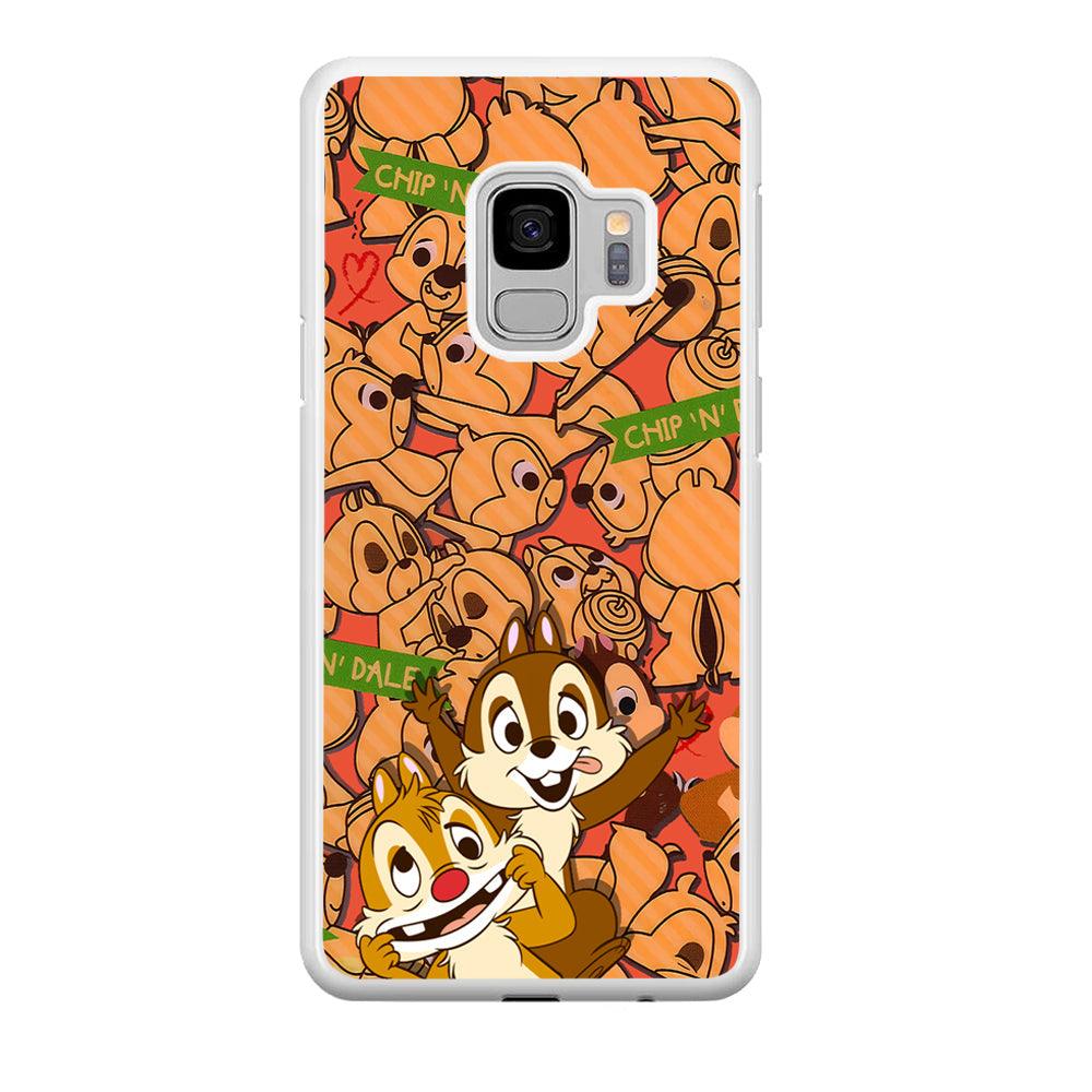 Chip N Dale Face of The Day Samsung Galaxy S9 Case-Oxvistore