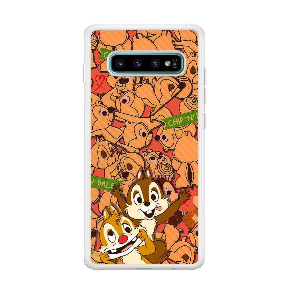 Chip N Dale Face of The Day Samsung Galaxy S10 Plus Case-Oxvistore