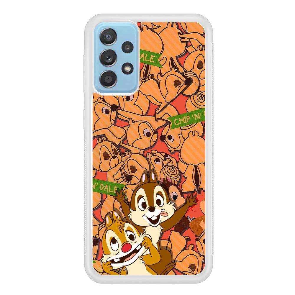 Chip N Dale Face of The Day Samsung Galaxy A52 Case-Oxvistore