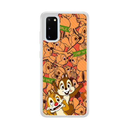 Chip N Dale Face of The Day Samsung Galaxy S20 Case-Oxvistore