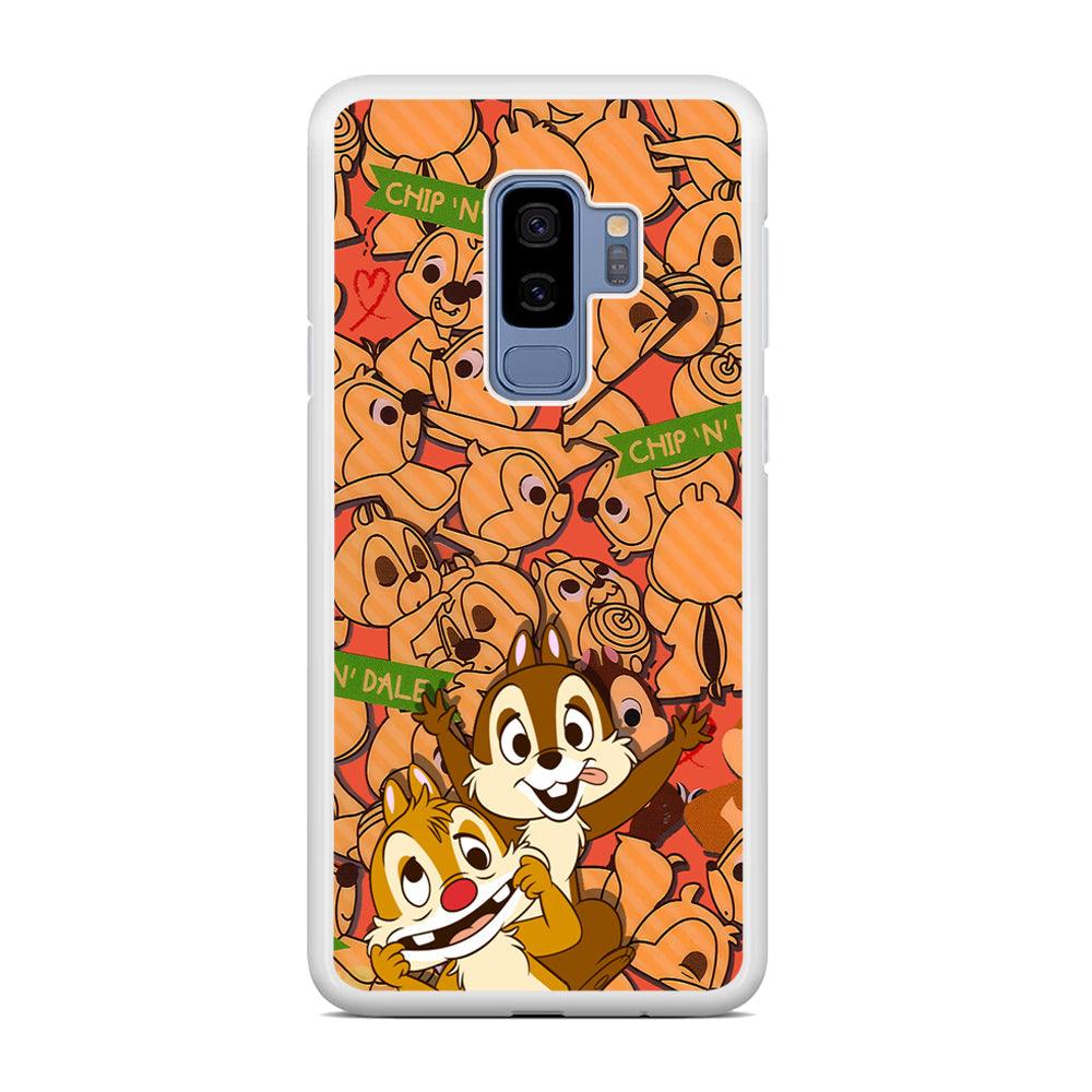 Chip N Dale Face of The Day Samsung Galaxy S9 Plus Case-Oxvistore