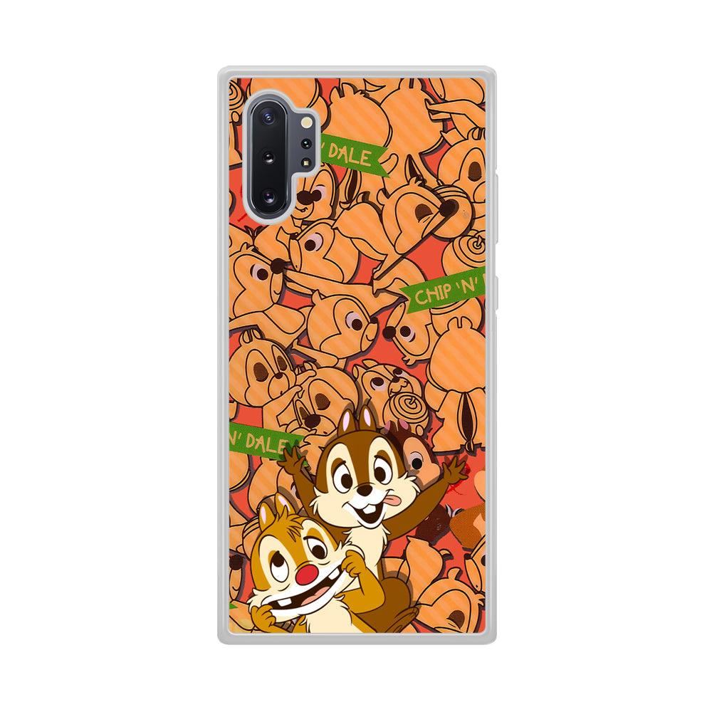 Chip N Dale Face of The Day Samsung Galaxy Note 10 Plus Case-Oxvistore