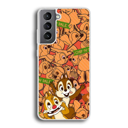 Chip N Dale Face of The Day Samsung Galaxy S21 Case-Oxvistore