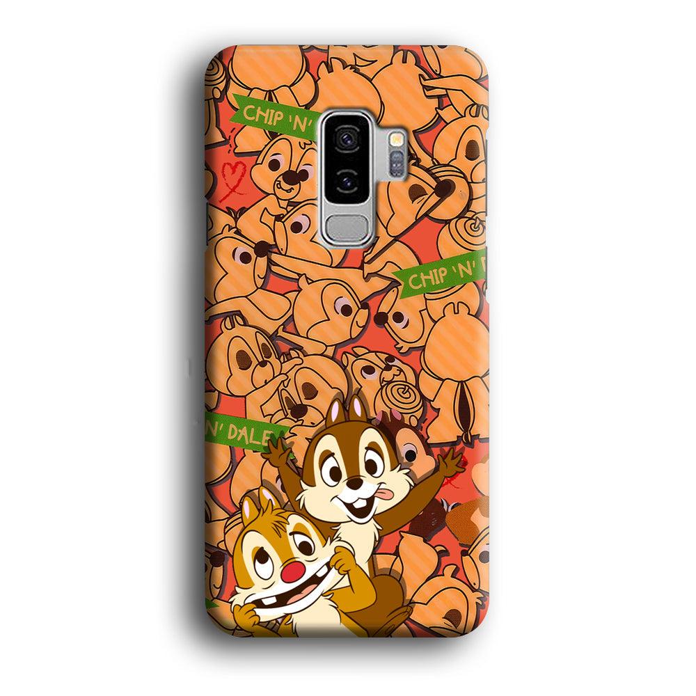 Chip N Dale Face of The Day Samsung Galaxy S9 Plus Case-Oxvistore