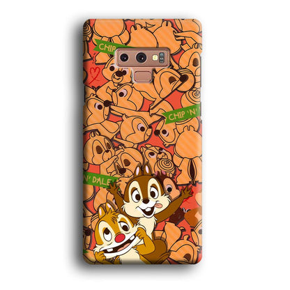 Chip N Dale Face of The Day Samsung Galaxy Note 9 Case-Oxvistore