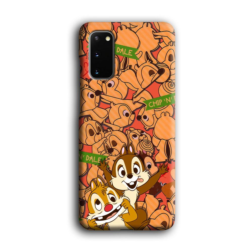 Chip N Dale Face of The Day Samsung Galaxy S20 Case-Oxvistore