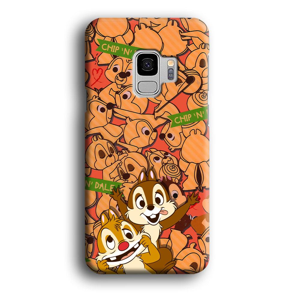 Chip N Dale Face of The Day Samsung Galaxy S9 Case-Oxvistore