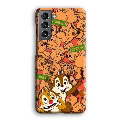 Chip N Dale Face of The Day Samsung Galaxy S21 Case-Oxvistore