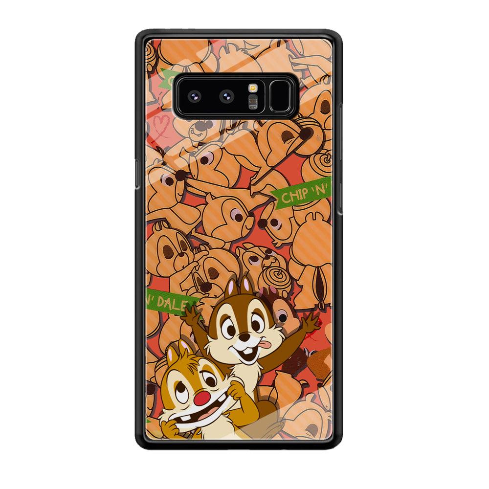 Chip N Dale Face of The Day Samsung Galaxy Note 8 Case-Oxvistore