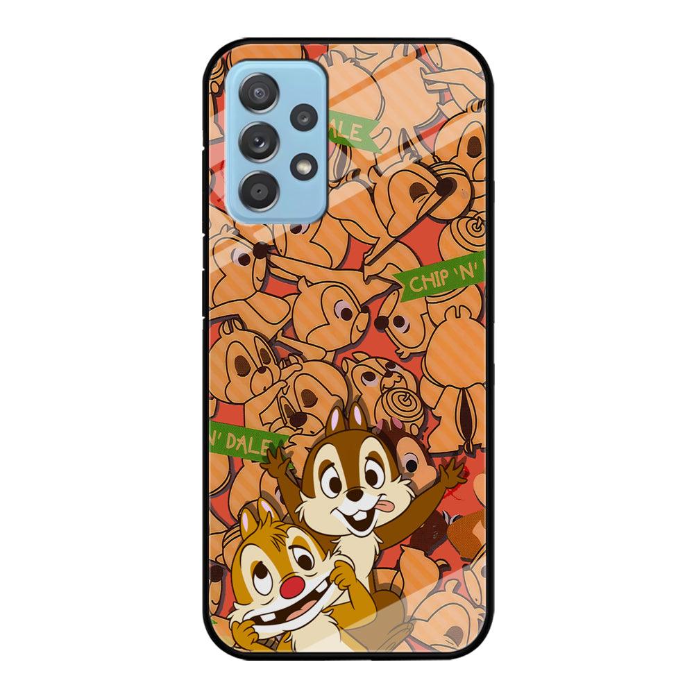 Chip N Dale Face of The Day Samsung Galaxy A52 Case-Oxvistore