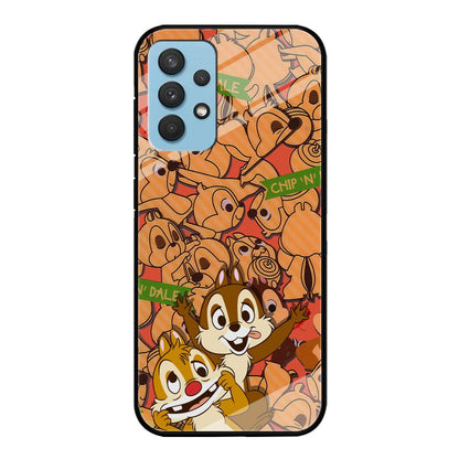 Chip N Dale Face of The Day Samsung Galaxy A32 Case-Oxvistore