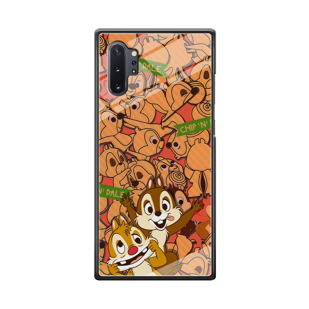 Chip N Dale Face of The Day Samsung Galaxy Note 10 Plus Case-Oxvistore