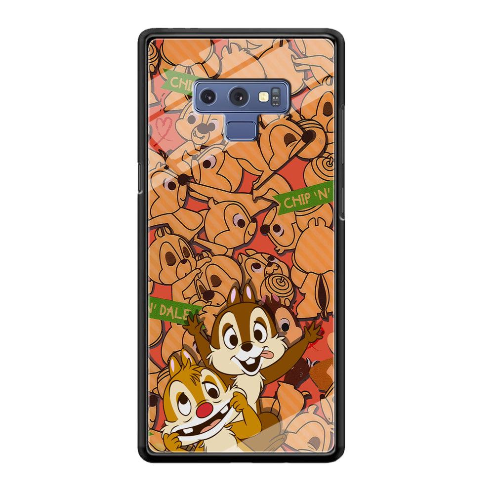 Chip N Dale Face of The Day Samsung Galaxy Note 9 Case-Oxvistore