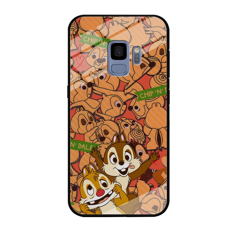 Chip N Dale Face of The Day Samsung Galaxy S9 Case-Oxvistore