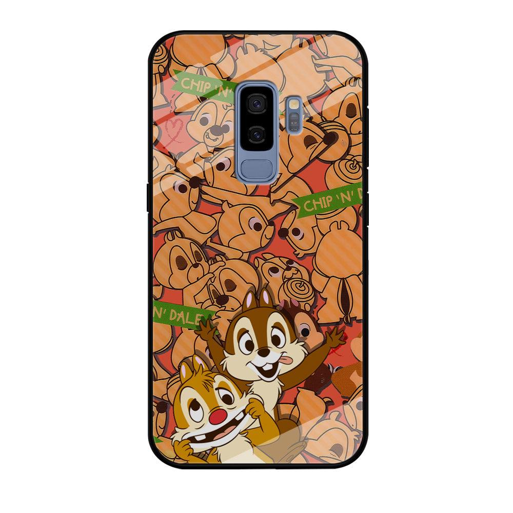 Chip N Dale Face of The Day Samsung Galaxy S9 Plus Case-Oxvistore