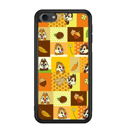 Chip N Dale Framing The Smiles iPod Touch 6 Case-Rubber Black (2D Case)-Oxvistore