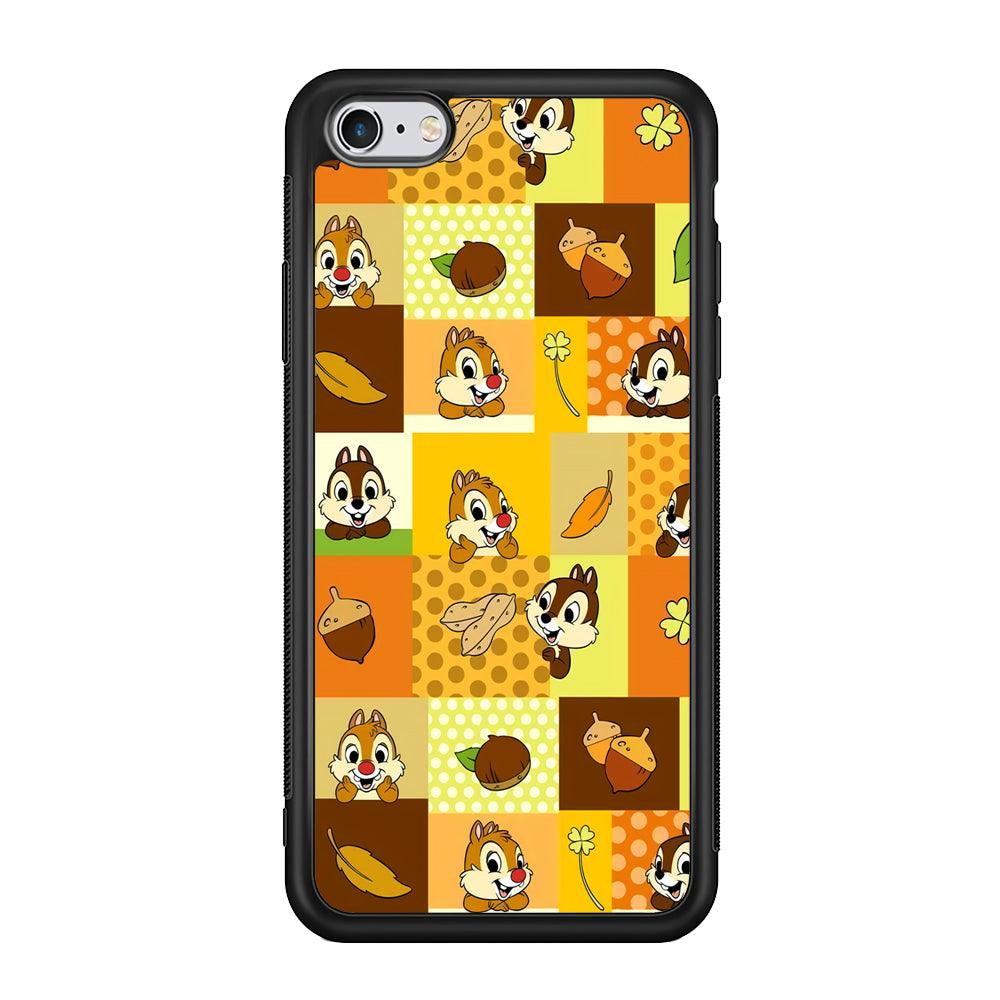 Chip N Dale Framing The Smiles iPhone 6 Plus | 6s Plus Case-Rubber Black (2D Case)-Oxvistore