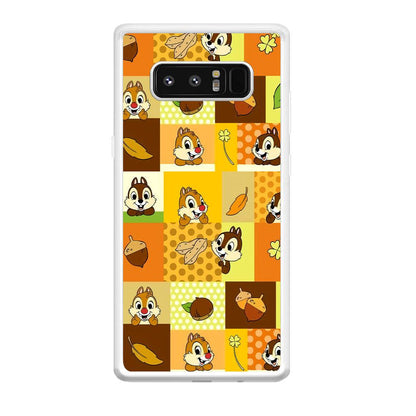 Chip N Dale Framing The Smiles Samsung Galaxy Note 8 Case-Oxvistore