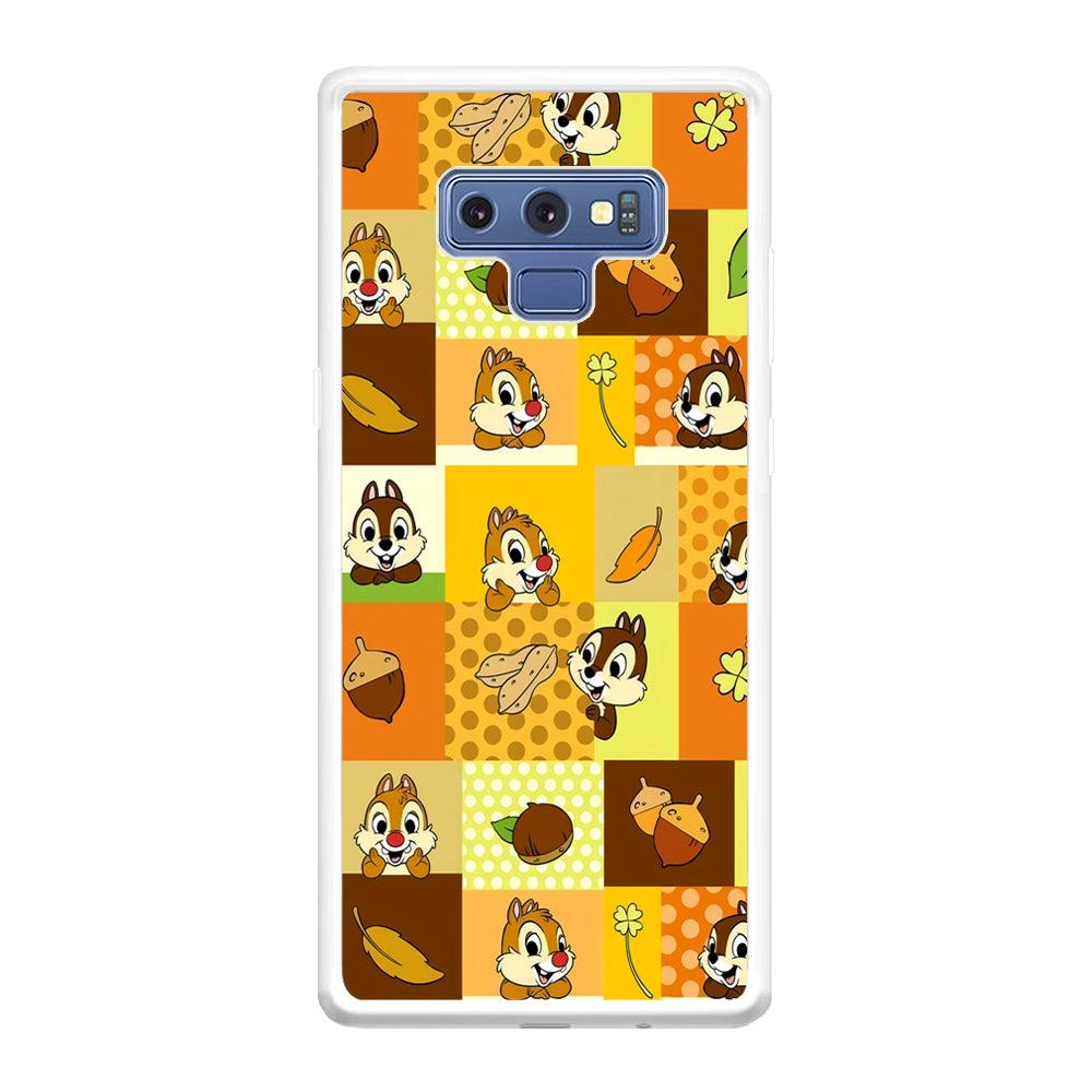 Chip N Dale Framing The Smiles Samsung Galaxy Note 9 Case-Oxvistore