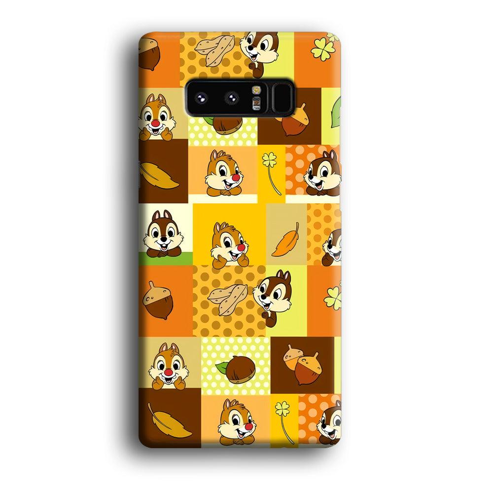 Chip N Dale Framing The Smiles Samsung Galaxy Note 8 Case-Oxvistore