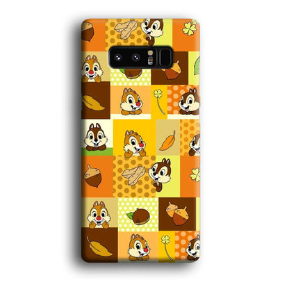 Chip N Dale Framing The Smiles Samsung Galaxy Note 8 Case-Oxvistore