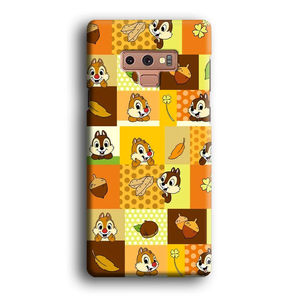 Chip N Dale Framing The Smiles Samsung Galaxy Note 9 Case-Oxvistore