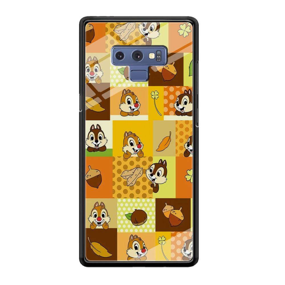 Chip N Dale Framing The Smiles Samsung Galaxy Note 9 Case-Oxvistore