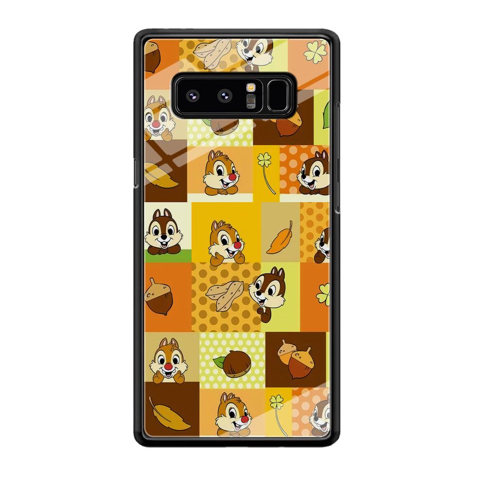 Chip N Dale Framing The Smiles Samsung Galaxy Note 8 Case-Oxvistore