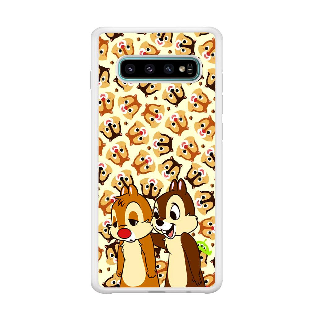 Chip N Dale Just True Friends Samsung Galaxy S10 Plus Case-Oxvistore