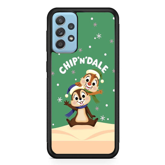 Chip N Dale Snow Night Samsung Galaxy A52 Case-Oxvistore