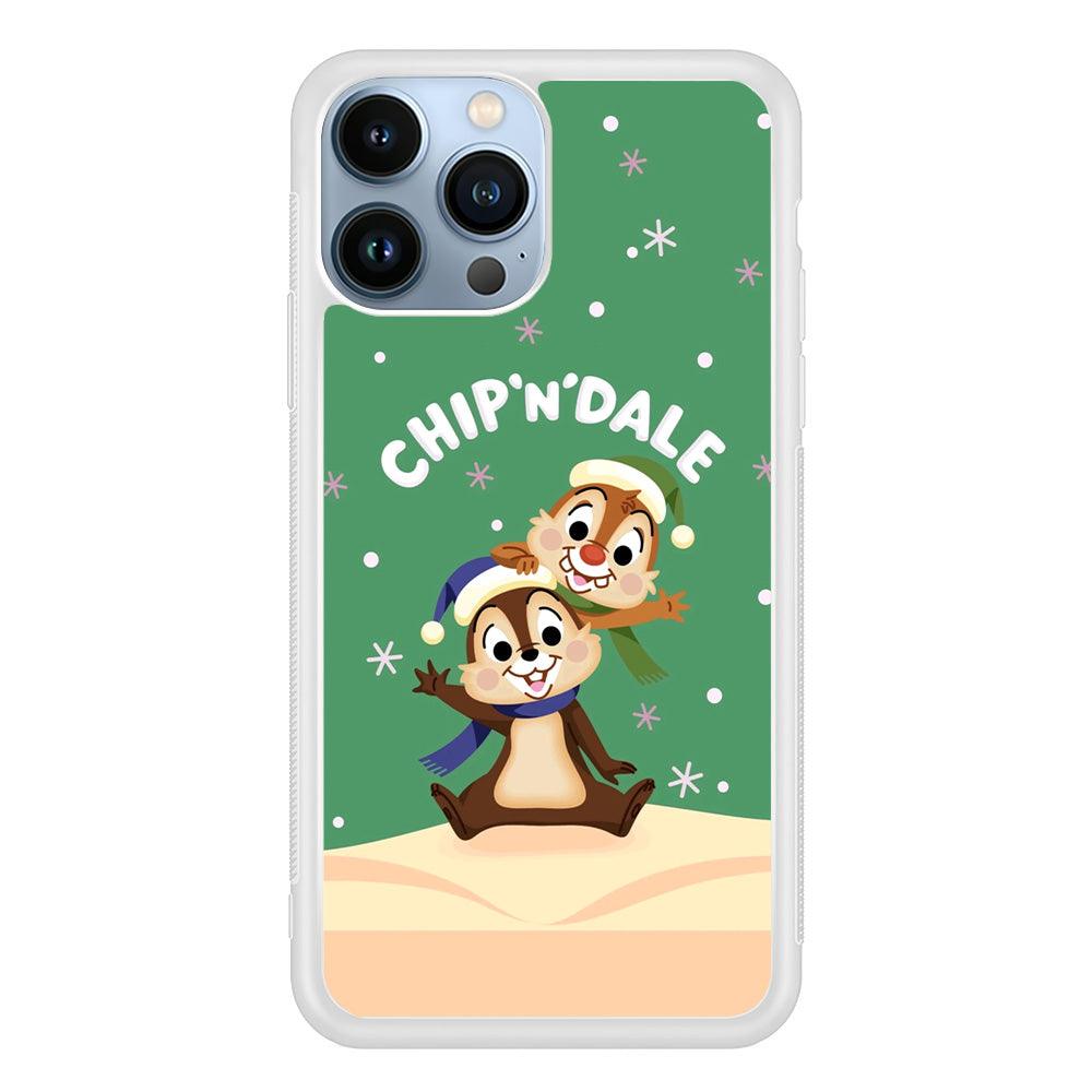 Chip N Dale Snow Night iPhone 14 Pro Max Case-Oxvistore