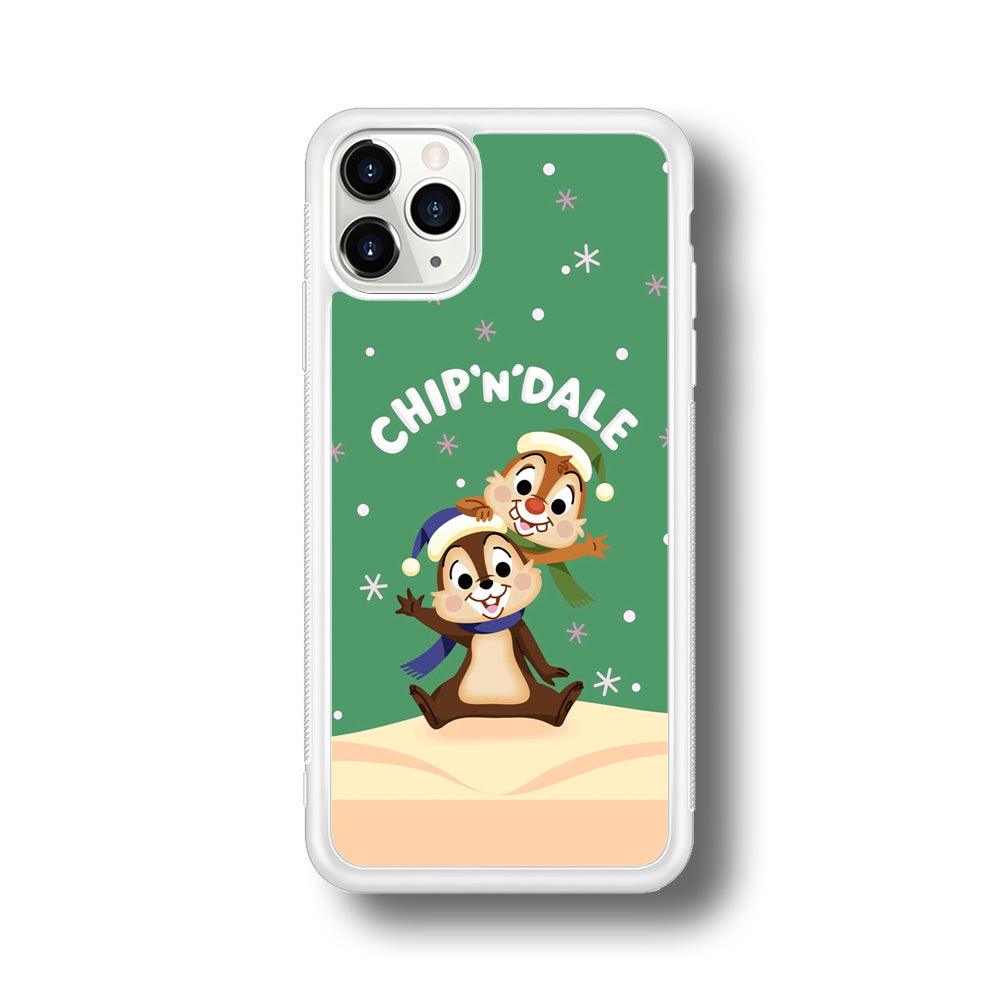 Chip N Dale Snow Night iPhone 11 Pro Case-Oxvistore