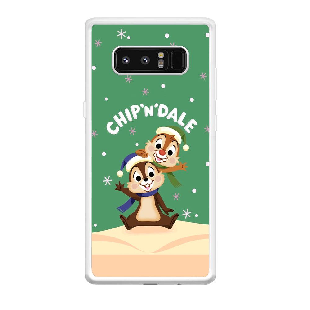 Chip N Dale Snow Night Samsung Galaxy Note 8 Case-Oxvistore