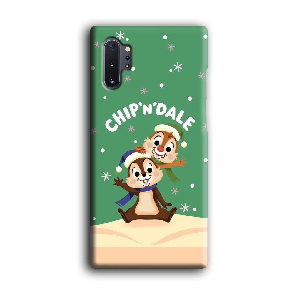 Chip N Dale Snow Night Samsung Galaxy Note 10 Plus Case-Oxvistore