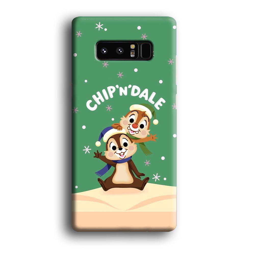 Chip N Dale Snow Night Samsung Galaxy Note 8 Case-Oxvistore