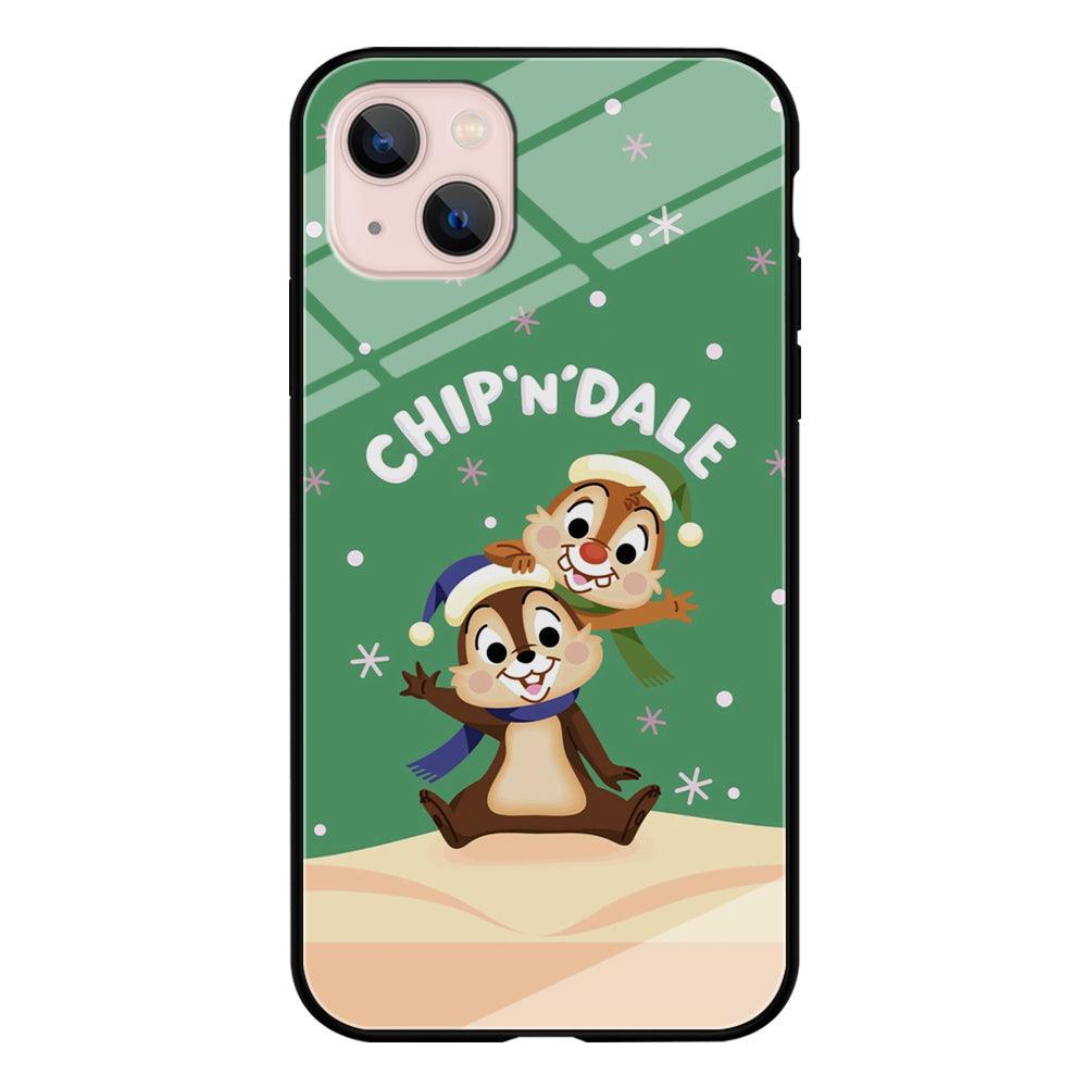 Chip N Dale Snow Night iPhone 15 Plus Case-Oxvistore