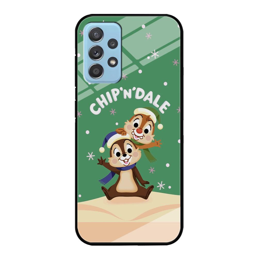 Chip N Dale Snow Night Samsung Galaxy A52 Case-Oxvistore