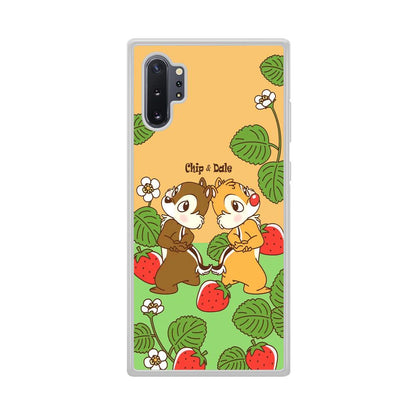 Chip N Dale Strawberry Field Samsung Galaxy Note 10 Plus Case-Oxvistore