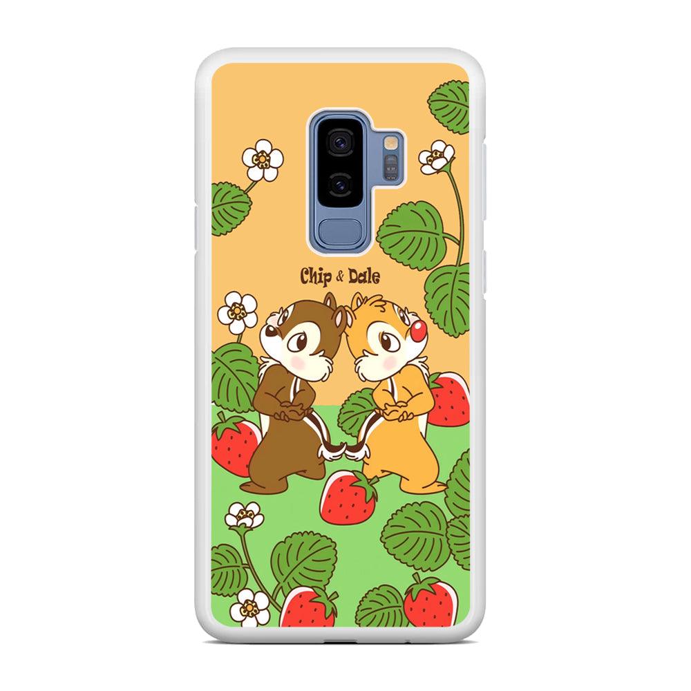 Chip N Dale Strawberry Field Samsung Galaxy S9 Plus Case-Oxvistore