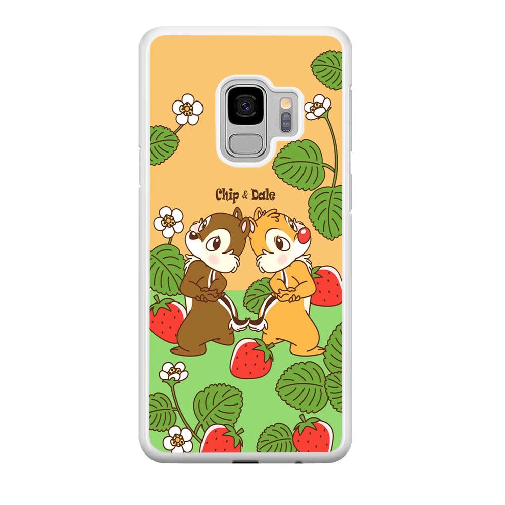 Chip N Dale Strawberry Field Samsung Galaxy S9 Case-Oxvistore