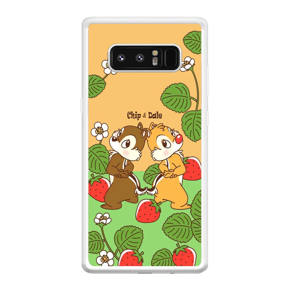 Chip N Dale Strawberry Field Samsung Galaxy Note 8 Case-Oxvistore