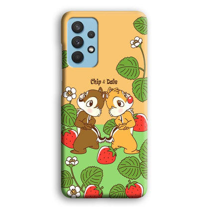 Chip N Dale Strawberry Field Samsung Galaxy A32 Case-Oxvistore