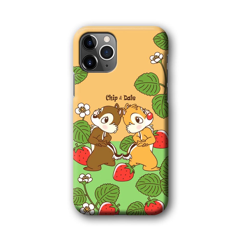 Chip N Dale Strawberry Field iPhone 11 Pro Case-Oxvistore