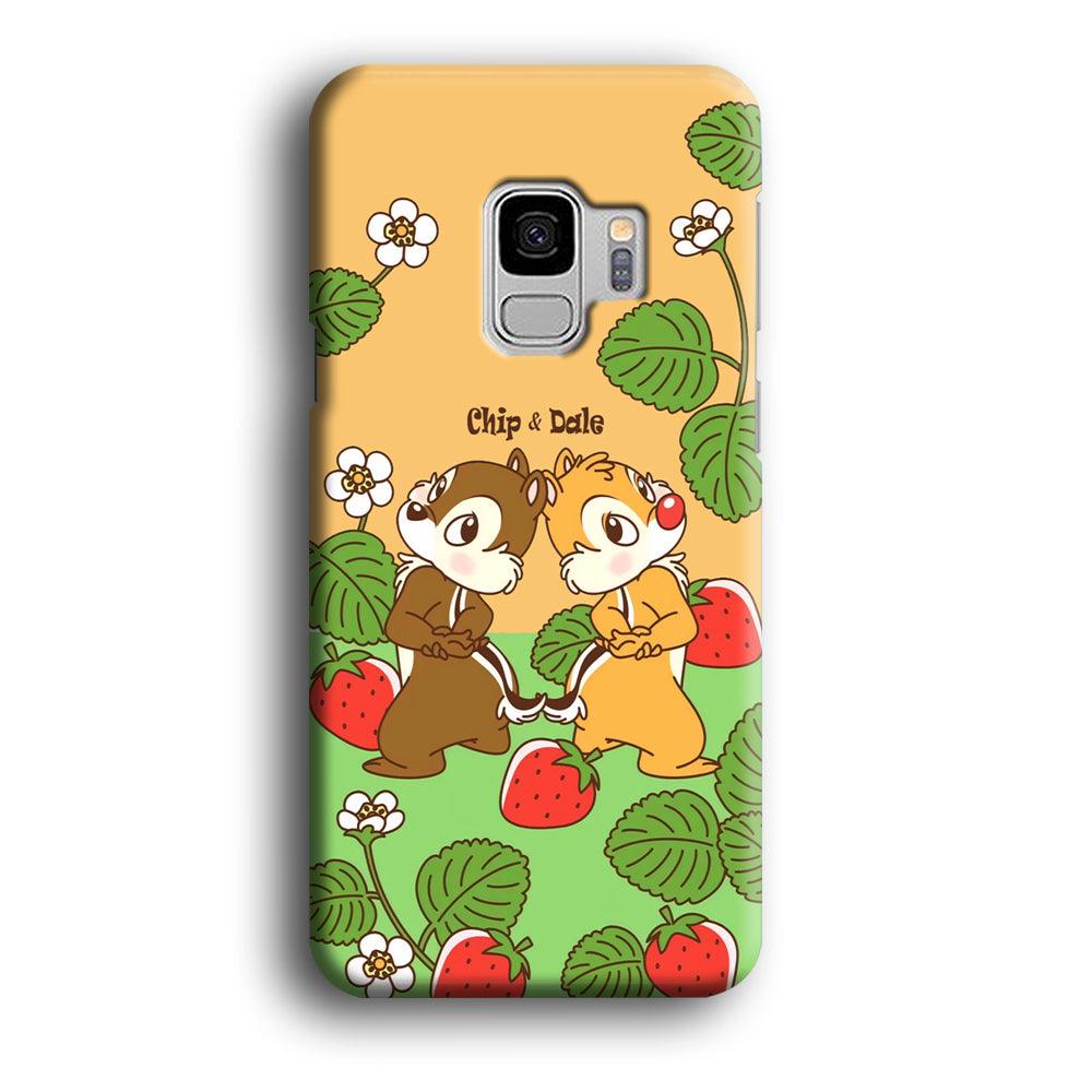 Chip N Dale Strawberry Field Samsung Galaxy S9 Case-Oxvistore