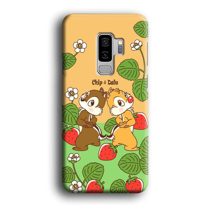 Chip N Dale Strawberry Field Samsung Galaxy S9 Plus Case-Oxvistore