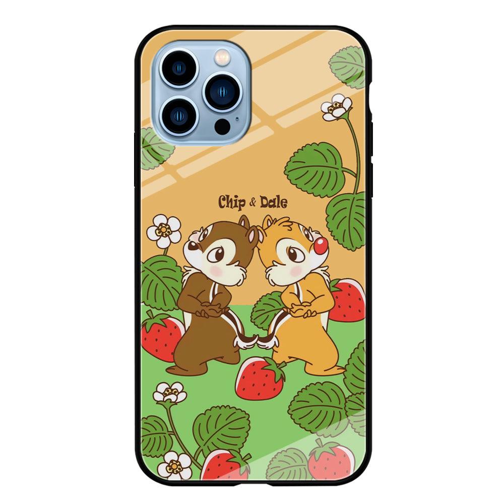 Chip N Dale Strawberry Field iPhone 13 Pro Case-Oxvistore