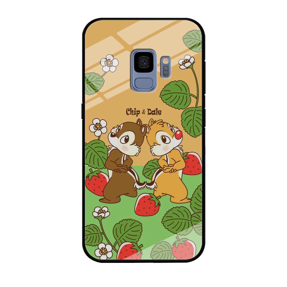 Chip N Dale Strawberry Field Samsung Galaxy S9 Case-Oxvistore